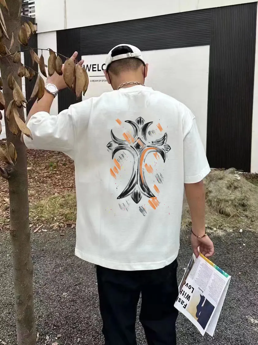 [CH ] 2026FW T LOGO Premium 26s Same Style ：Black White Khaki Size：S M L XL 2XL